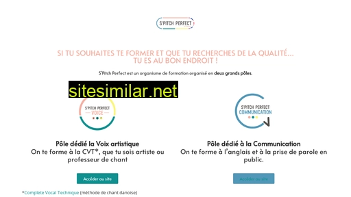 spitchperfect.fr alternative sites