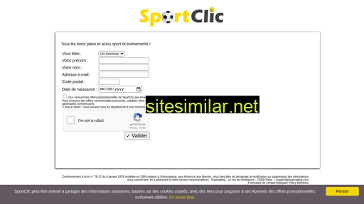 Sportclic similar sites