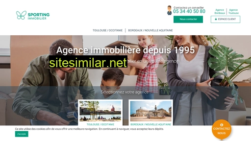 sporting-immobilier.fr alternative sites