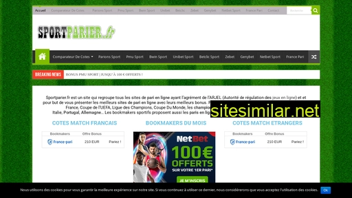 sportparier.fr alternative sites