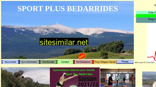 sportplusbedarrides.fr alternative sites
