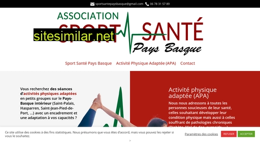 Sportsantepaysbasque similar sites