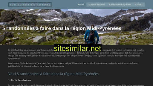 sportdurable-midipyrenees.fr alternative sites