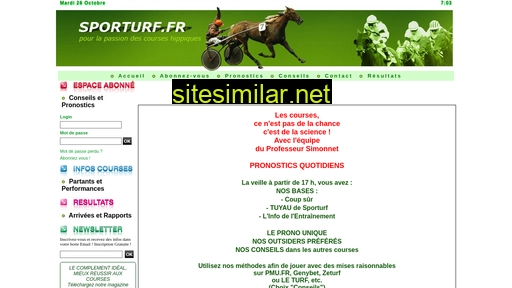 sporturf.fr alternative sites