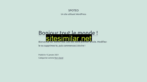 spoteo.fr alternative sites