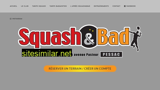 squashetbaddepessac.fr alternative sites