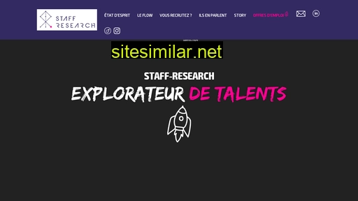 staffresearch.fr alternative sites