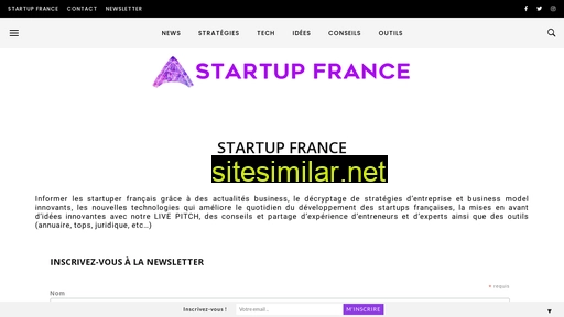 startup-france.fr alternative sites