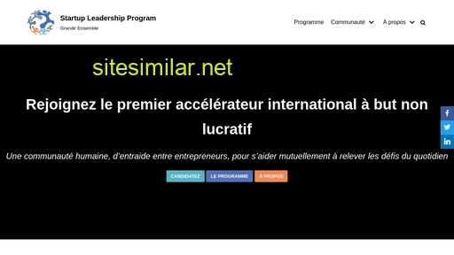 startupleadership.fr alternative sites