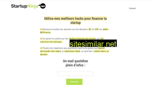 startupninja.fr alternative sites