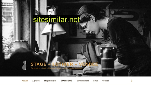 stage-luthier-vendee.fr alternative sites