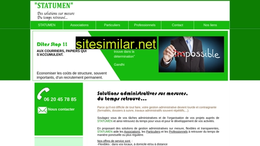 statumen.fr alternative sites
