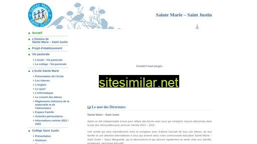 stemarie-stjustin.fr alternative sites