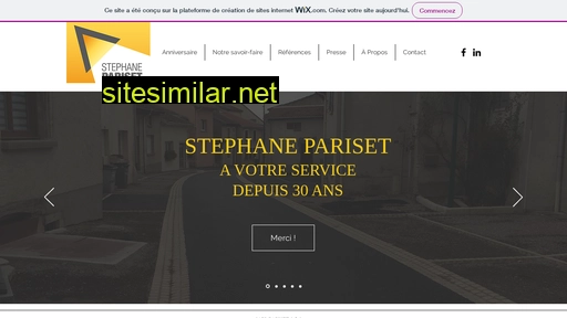 ste-pariset.fr alternative sites
