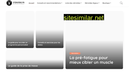 steroide.fr alternative sites
