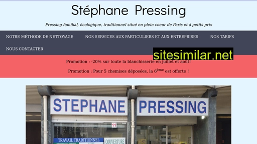 stephanepressingparis.fr alternative sites