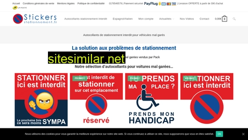 stickers-stationnement.fr alternative sites