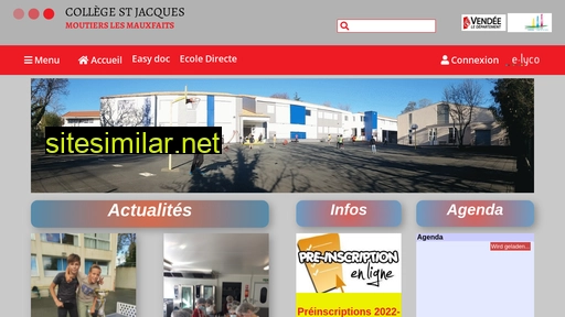 stjacques-moutiers.vendee.e-lyco.fr alternative sites