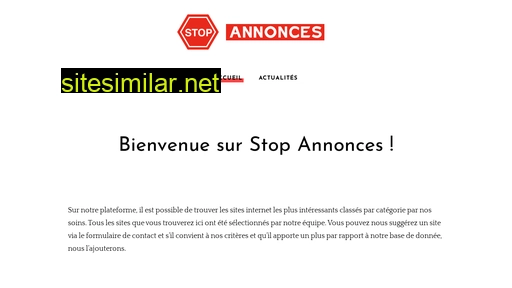 stopannonces.fr alternative sites
