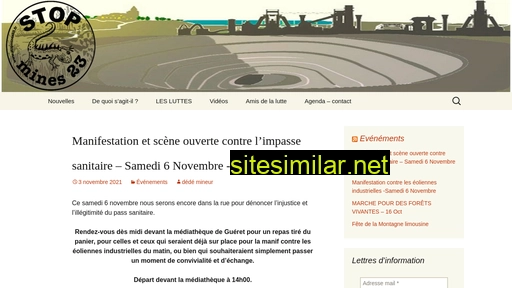 stopmines23.fr alternative sites