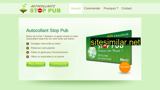 stop-pub-autocollant.fr alternative sites