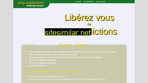 stop-addictions.fr alternative sites