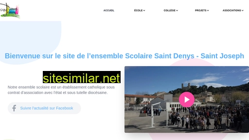 st-denys-st-joseph-chateaurenard.fr alternative sites