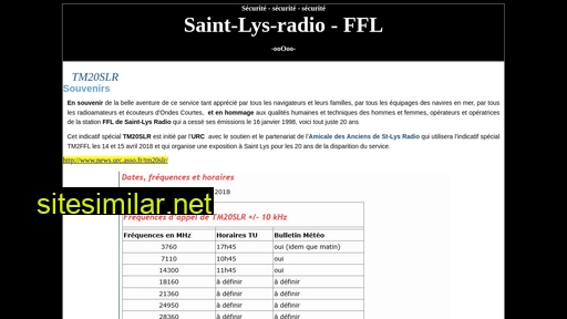 st-lys-radio-ffl.fr alternative sites
