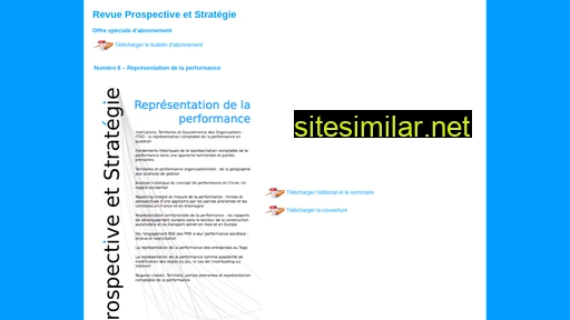 strategie-prospective.fr alternative sites