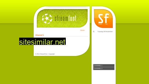 streamfoot.free.fr alternative sites