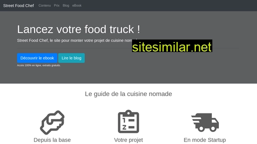streetfoodchef.fr alternative sites