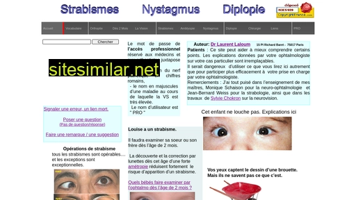 strabisme.fr alternative sites