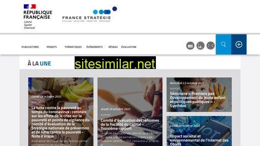 strategie.gouv.fr alternative sites