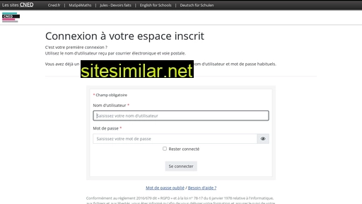 sts.cned.fr alternative sites
