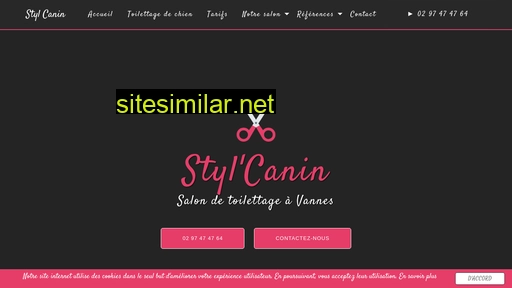 stylcanin-toilettage-vannes.fr alternative sites