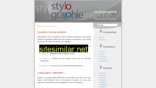 stylographie.fr alternative sites