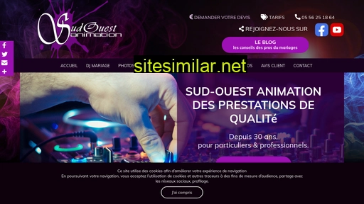 sudouestanimation.fr alternative sites