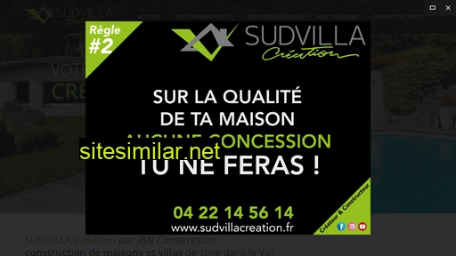 sudvillacreation.fr alternative sites