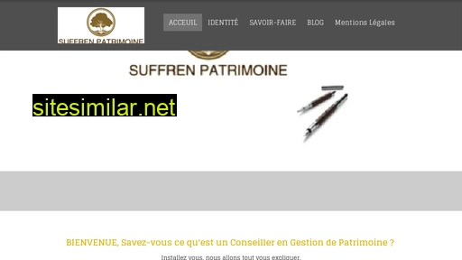 suffrenpatrimoine.fr alternative sites