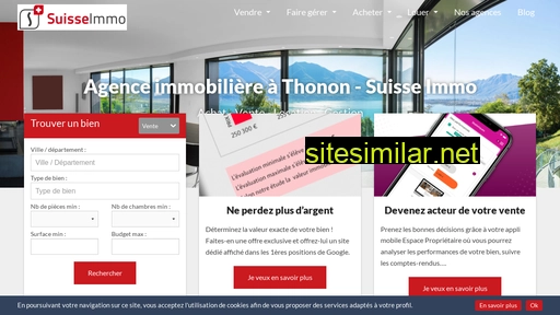 suisse-immo-thonon.fr alternative sites