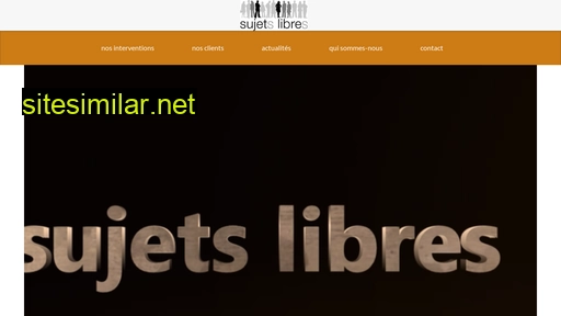 sujetslibres.fr alternative sites