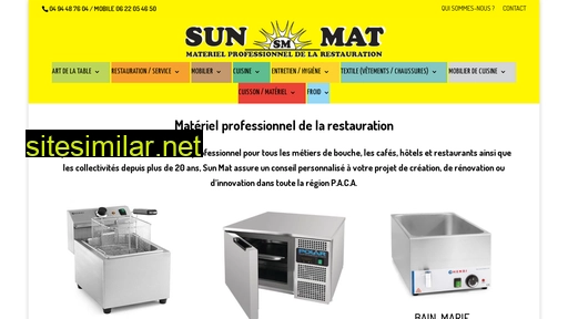sun-mat.fr alternative sites