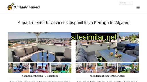 sunshine-rentals.fr alternative sites