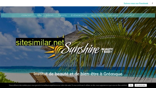 sunshinebeautybar.fr alternative sites