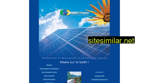 sunwatt.fr alternative sites