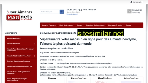 superaimants.fr alternative sites