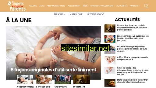 supersparents.fr alternative sites
