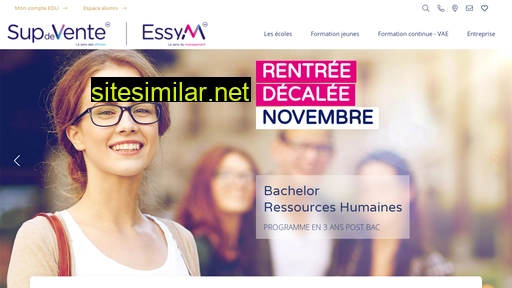 supdevente-essym.fr alternative sites