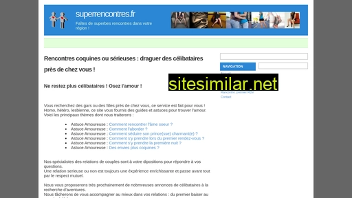 superrencontres.fr alternative sites