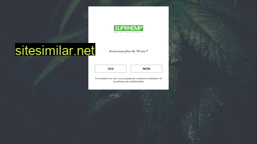 suprhemp.fr alternative sites